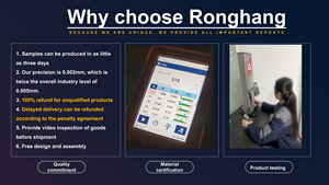 Pièces d'usinage <span class=keywords><strong>CNC</strong></span> en acier inoxydable personnalisées en Chine Composants usinés <span class=keywords><strong>CNC</strong></span> de haute précision Usinage <span class=keywords><strong>CNC</strong></span> bon marché - Product Image 2