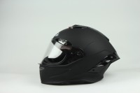 Casco de motocicleta abatible de cara completa ABS con visera doble, cierre doble D, luces traseras con Sensor inteligente de liberación rápida, aprobado por el DOT