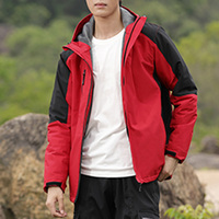 Nouvelle mode hommes automne hiver coupe-vent imperméable respirant chaud poches polaire manteau intérieur à manches longues veste d'extérieur