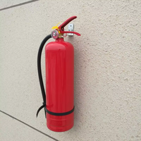Extincteur à poudre sèche rouge EN3-7, prix de l'extincteur à poudre ABC, certifié CE