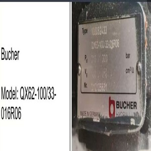 Pompe à engrenages Bucher QX33 016R112 8 Y 250 Bar 50 Cm3 U Allemagne Pompe hydraulique pour pipeline - Product Image 3