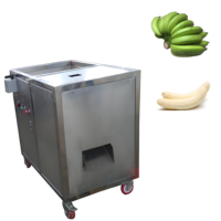 Éplucheur et trancheur de bananes et plantains à prix avantageux, machine industrielle pour éplucher les bananes vertes, éplucheur-trancheur-cœur de banane