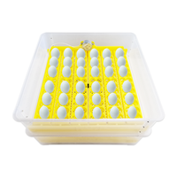 HT-72 incubateur de prix entièrement automatique capacité de 72 œufs incubateur d'œufs à énergie solaire écloserie oeuf poule