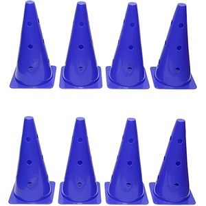 Set di coni con ostacoli-coni da allenamento <span class=keywords><strong>e</strong></span> pali di agilità-attrezzatura per l'allenamento della velocità con scala di agilità regolabile per animali domestici - Product Image 4