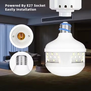 Nouvelle Caméra Ampoule Intelligente WiFi de Sécurité CCTV Panoramique <span class=keywords><strong>360</strong></span> Degrés V380 Pro, Projecteur Sans Fil 5MP pour Maison Intelligente 2025 - Product Image 2