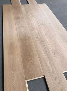 Masif meşe ahşap döşeme 15 mm çok katmanlı mühendislik ahşap döşeme ile tıklayın kilit Hdf parke laminat parke odası için - Product Image 5