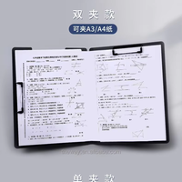 Organisateur de documents A4 ignifuge et imperméable, sac de classement extensible avec porte-documents, fabriqué en matériau PP durable