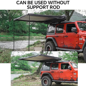 NHCX araba çatı tarafı 4x4 4wd hızlı açık güneş gölge geri çekilebilir araç yan tente Jeep SUV Overlanding için - Product Image 4