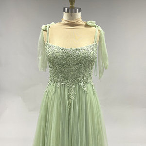 Robe de mariée en tissu dentelle pour femmes Robe de mariée <span class=keywords><strong>vert</strong></span> <span class=keywords><strong>émeraude</strong></span> Alibaba Robes de mariée pour <span class=keywords><strong>demoiselle</strong></span> <span class=keywords><strong>d</strong></span>'<span class=keywords><strong>honneur</strong></span> - Product Image 4