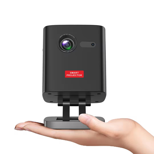 New Touch Home Theatre Portable DLP Android 9 LED Projector 180ANSI 3D Battery 8000mAh HIFI STEREO 5G WIFI Outdoor C1000