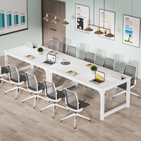 Tribesigns 63 "L X 31.5" W Moderne Style Simple Bureau Exécutif Table De Réunion Bureaux D'ordinateur PC Ordinateur Portable Étude Poste De Travail