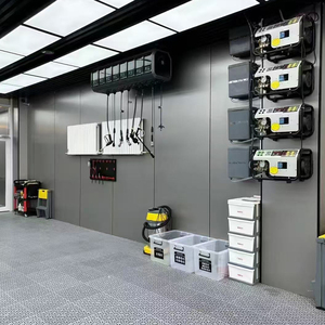 Thiết bị rửa xe tự động có thể thu vào ống cuộn không khí kết hợp ống cuộn nước điện cao áp máy giặt Ống cuộn hộp - Product Image 5