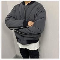 Marque privée OEM blouson d'aviateur personnalisé en stock livraison directe logo personnalisé