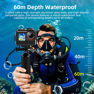 New Kim Loại Không Thấm Nước Trường Hợp Đối Với GoPro 13/12/11/10/9 Hành Động Máy Ảnh Bảo Vệ Nhà Ở Lặn Phụ Kiện - Product Image 2