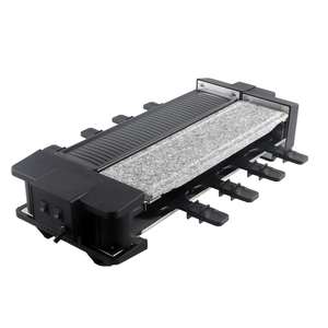 Gril à <span class=keywords><strong>raclette</strong></span> électrique pliable OEM Gril électrique pour 8 personnes Bbq intérieur antiadhésif - Product Image 1