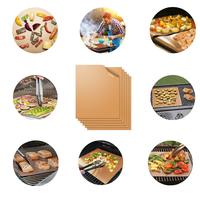 Meilleures ventes - Tapis de barbecue résistant aux hautes températures - Tapis de barbecue antiadhésif - Tapis de barbecue avec emballage personnalisé