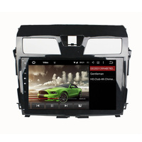 Système d'infodivertissement pour voiture 10,1 pouces pour Teana 2013-2015, Android OS, GPS, MP3, CarPlay, Android Auto, montage sur tableau de bord, USB, TPMS, 1 an
