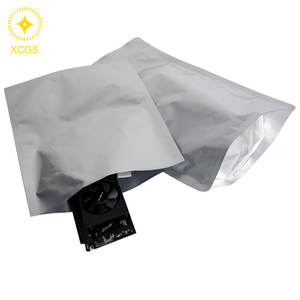 Anti-Static Silver Foil Packaging <b>Bag</b> Aluminum Foil Moisture Barrier ESD Protective for Moisture Sensitive Products - Product Image 3