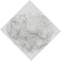 Fibre de polyester creuse conjuguée, matière première textile et tissu, fibre de polyester en vrac pour garnitures
