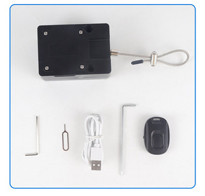 Xxh-new chống trộm báo động dây kéo công cụ Chống mất dây dây khóa bền Kính thiên văn hình chữ nhật Chống Trộm hộp kéo - Product Image 5