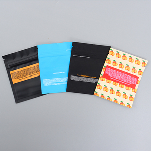 Custom Printed 3.5g Mylar <b>Bags</b> Food Grade Gummy Cookie Stand Pouches Smell Proof <b>Zip</b> <b>Lock</b> Child Resistant Mylar <b>Bags</b> OEM ODM - Product Image 2