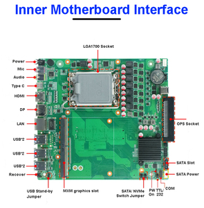 Mini PC de Bolsillo Integrado H81 OPS con CPU I3 I5 I7 para Pizarra Interactiva, Oficina, Escuela, Enseñanza y <span class=keywords><strong>Trabajo</strong></span> - Product Image 6