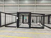 Maison préfabriquée mobile de luxe de haute qualité, extensible, 2, 3 ou 4 chambres, 20 pieds ou 40 pieds, fabriquée en usine