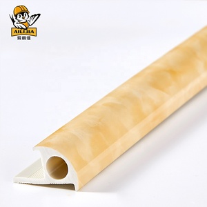 Tiras de Borde de Cerámica <span class=keywords><strong>PVC</strong></span> Blancas, Piezas Decorativas <span class=keywords><strong>para</strong></span> Esquinas de Azulejos - Product Image 4