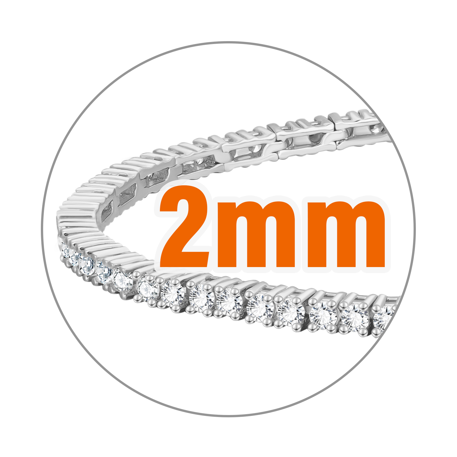 2mm Silver