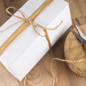 Biodegradable <strong>Raffia</strong> Weaving Paper <strong>Raffia</strong> Crochet Paper Yarn for Crocheting and Other Handicrafts - Product Image 5