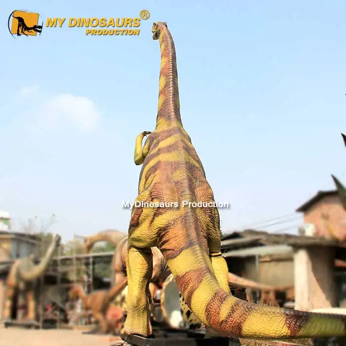 R Dinosaurus Animatronik Besar Lufentosaurus Dinosaurus Animatronik