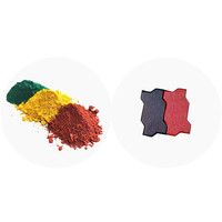 Oxyde de fer rouge 130 noir 330 couleur de colorant de ciment