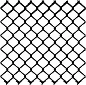 football field 6ft black galvanized and pvc coated metal wire chain link fence pvc-coated with post