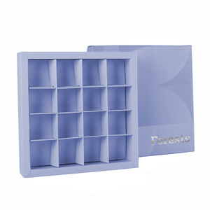 Boîtes formatées de chocolat de luxe estampage à chaud pour Biscuits Emballage doux Brownies Cadeau Bonbons Dragées Boîtes de faveur Mariage - Product Image 6