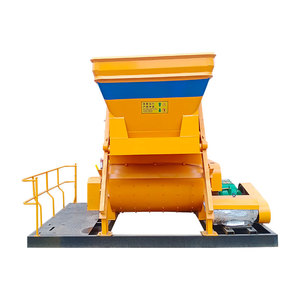 เครื่องผสมคอนกรีตไฟฟ้าขนาด 1 ลูกบาศก์เมตร รุ่น JS1000 แบบเพลาคู่แนวนอน พร้อมระบบยก - Product Image 5