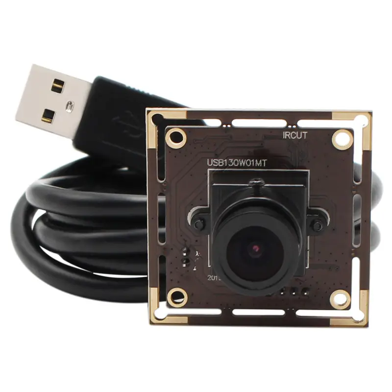 1.3MP AR0130 Cmos Hd Lage Licht Monochroom Usb Camera Module Gratis Driver