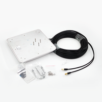 Antenne panneau MiMo de haute qualité et à prix d'usine 2*14dBi 1710-2700 Mhz avec puissance maximale de 100W et VSWR de 1.5 pour la communication de signal