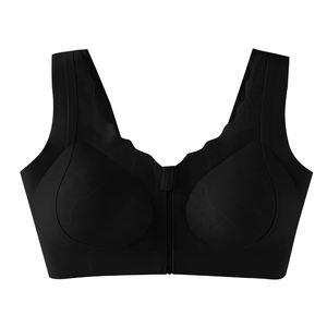 <span class=keywords><strong>Sujetador</strong></span> para <span class=keywords><strong>Mastectomía</strong></span> <span class=keywords><strong>con</strong></span> Cierre Frontal, Alta Elasticidad, Material Transpirable, Soporte Completo, Copas Removibles - Product Image 3