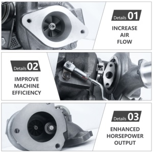 हाई-क्वालिटी की कार टर्बो 49131-06300 टर्बो चार्जर के लिए हाई-क्वालिटी कार टर्बो चार्जर 1982-1992 2.2 डी 4913106300 - Product Image 5