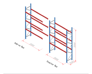 2023 portapallet professionale pesante per magazzino risparmia spazio - Product Image 1