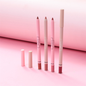 Cremiger Matter Samtiger Pigmentierter Großhandels-Lipliner mit Eigenmarke, Pigmentiert, Glatt, Individuelles Logo, Wasserfest, Langanhaltender Lipliner - Product Image 3