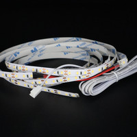 Bande lumineuse LED autocollante, flexible et découpable, RGB, pour la décoration de la maison, des armoires, des fêtes et des vacances