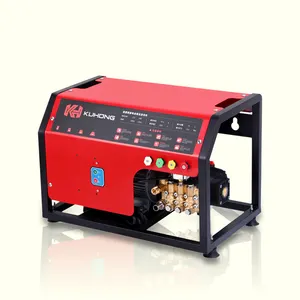 Kuhong 100 Bar 2.5kw Bomba de agua de alta presión portátil Lavado de autos Lavadora a presión ajustable