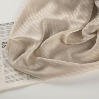 Écharpe en polyester satiné à rayures écossaises 5510, matière respirante, idéale pour le Ramadan, l'Aïd, l'Arabie Saoudite, Dubaï, marché du Golfe
