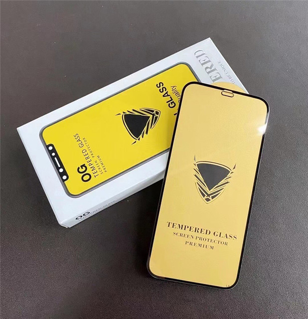 OG Golden Armor Tempered Glass 9h Tempered Glass for Iphone 14promax Screen Protector