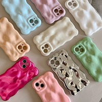 Coque de protection antichoc à motif vague pour iPhone 17, 16, 15, 14, 13, 12, 11 Air Pro Max – Vente en gros