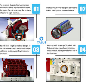 Concasseur de roche industriel PF1315 pour l'exploitation minière, concasseur de minerai de cuivre et d'or, <span class=keywords><strong>prix</strong></span> de la machine - Product Image 4