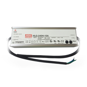 Driver LED PWM 240W 15V HLG-240H-15C étanche AC-DC pour projecteur et éclairage public, neuf, original, programmable pour l'automatisation industrielle - Product Image 1