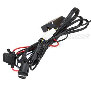 Kit de chauffage pour volant de voiture, coussin chauffant en fibre de carbone avec interrupteur LED à 6 vitesses, protection de volant universelle pour l'hiver - Product Image 6