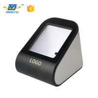 Lecteur de codes-barres omnidirectionnel de bureau 2D, lecteur de codes QR NFC, plateforme de numérisation automatique, points de vente, supermarchés et magasins de détail